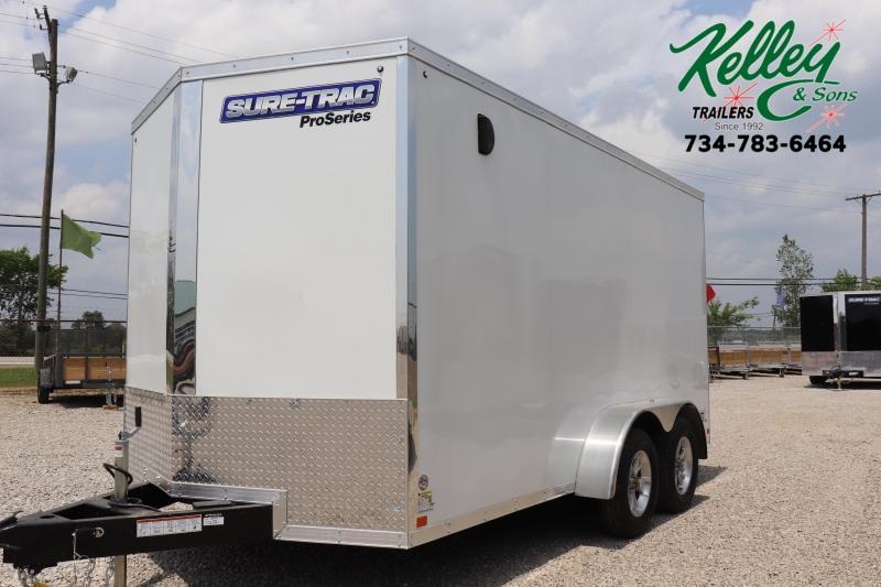 2022 Sure-Trac 7x14 7K Pro Series Wedge Enclosed Cargo Trailer 2022 Sure-Trac 7x14 7K Pro Series Wedge Enclosed Cargo Trailer