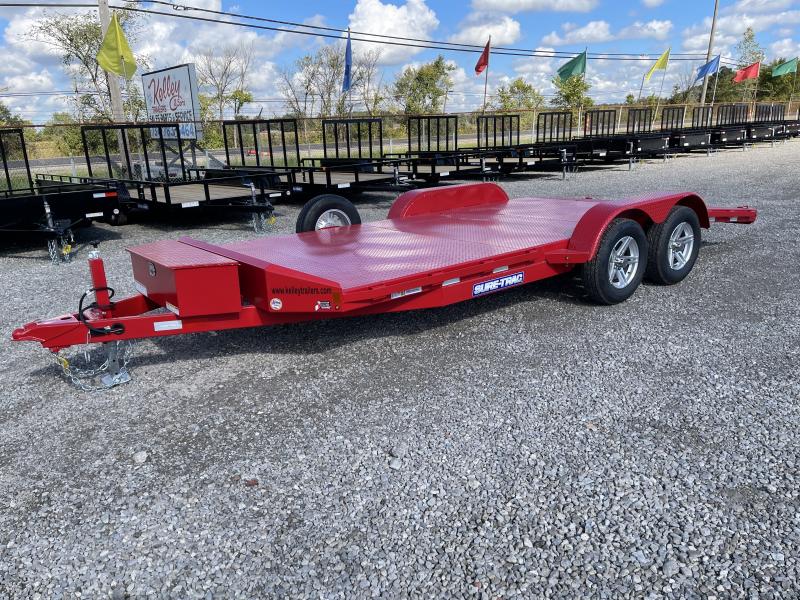 2021 Sure-Trac 7x18 Steel Deck Car Hauler 7K 2021 Sure-Trac 7x18 Steel Deck Car Hauler 7K