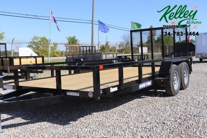 2022 Sure-Trac 7x16 7K Tube Top Utility Trailer 2022 Sure-Trac 7x16 7K Tube Top Utility Trailer