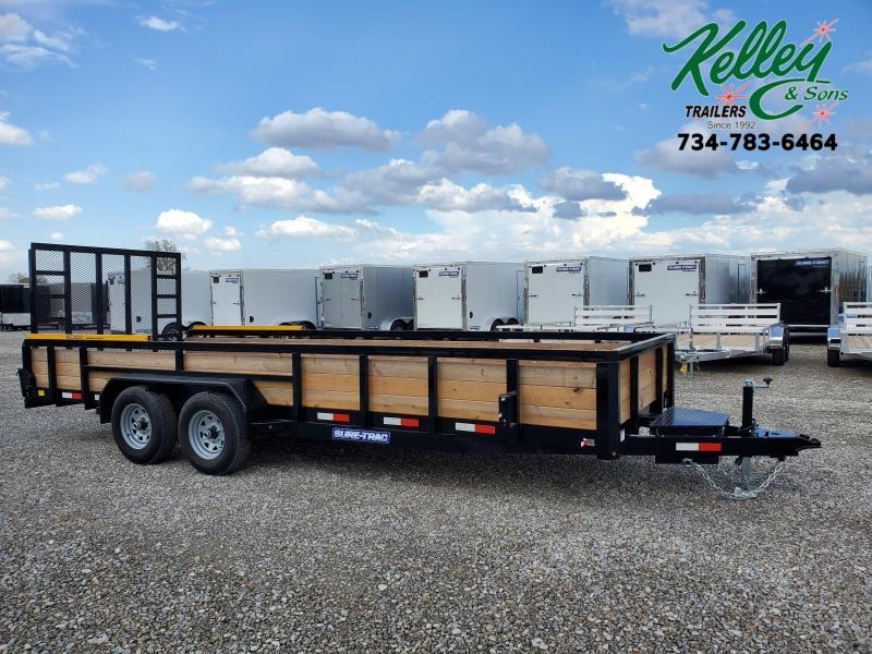 2020 Sure-Trac 7x20 10K Tube Top 3-Board Utility Trailer 2020 Sure-Trac 7x20 10K Tube Top 3-Board Utility Trailer