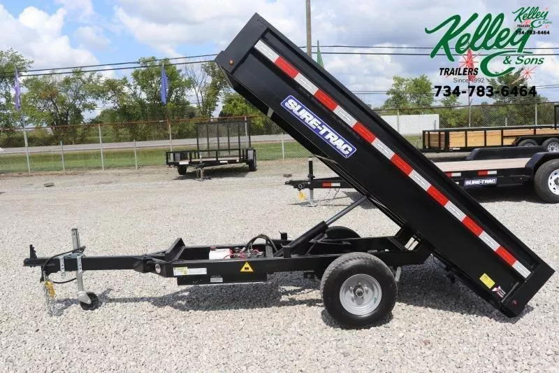 2025 Sure-Trac 4.5x8 Utility Dump Trailer
