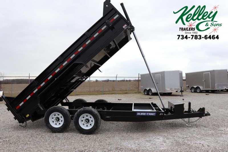 2023 Sure-Trac 82"x14 14K Telescopic Dump Trailer 2023 Sure-Trac 82"x14 14K Telescopic Dump Trailer