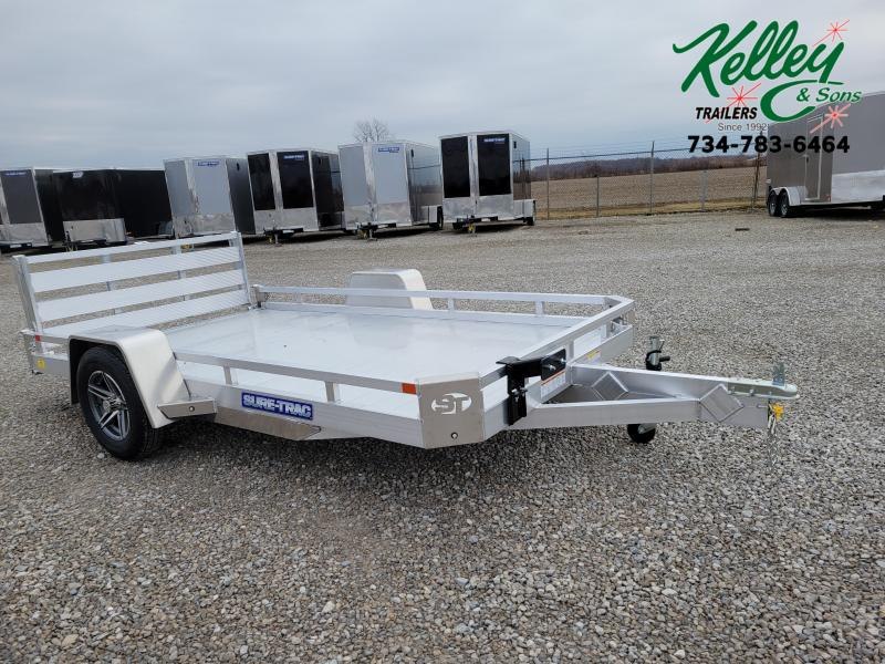 2021 Sure-Trac 7x12 Aluminum Low Side Utility Trailer 2021 Sure-Trac 7x12 Aluminum Low Side Utility Trailer