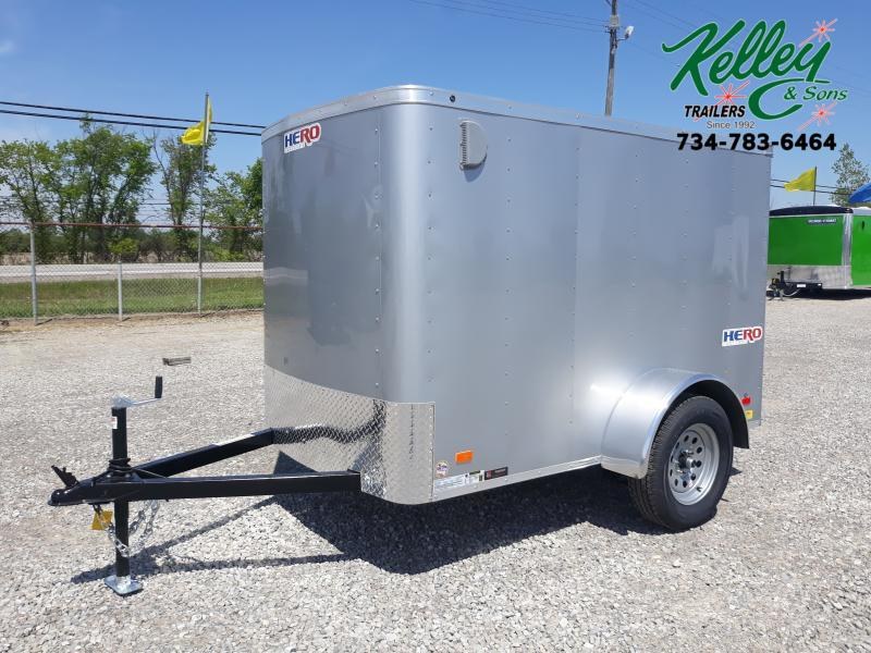 2021 Bravo Trailers 5x8 Hero w/ Single Rear Door Enclosed Cargo Trailer 2021 Bravo Trailers 5x8 Hero w/ Single Rear Door Enclosed Cargo Trailer
