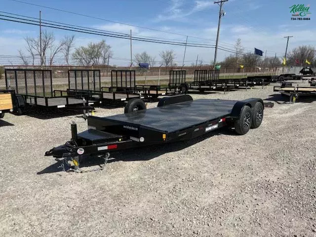 2025 Sure-Trac 7x20 10K Steel Deck Car Hauler Trailer