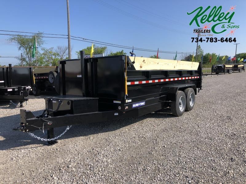2021 Sure-Trac 82x16 16K Low Pro Telescopic Dump Trailer 2021 Sure-Trac 82x16 16K Low Pro Telescopic Dump Trailer