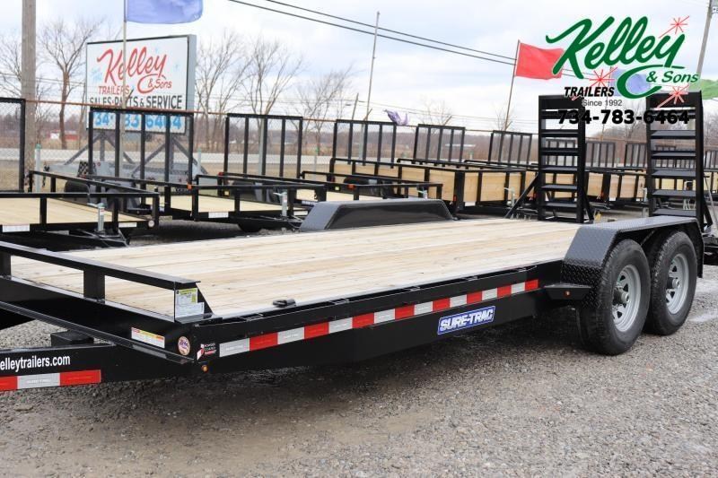 2022 Sure-Trac 7x20 14K Equipment Trailer with Tool Box 2022 Sure-Trac 7x20 14K Equipment Trailer with Tool Box