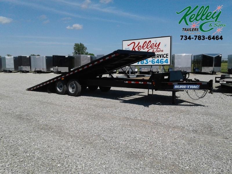 2021 Sure-Trac 102x22+4 17.6K Deckover Tilt Equipment Trailer 2021 Sure-Trac 102x22+4 17.6K Deckover Tilt Equipment Trailer