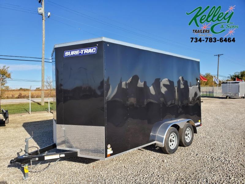 2020 Sure-Trac 7x14 7K ST Series Wedge Enclosed Cargo Trailer 2020 Sure-Trac 7x14 7K ST Series Wedge Enclosed Cargo Trailer