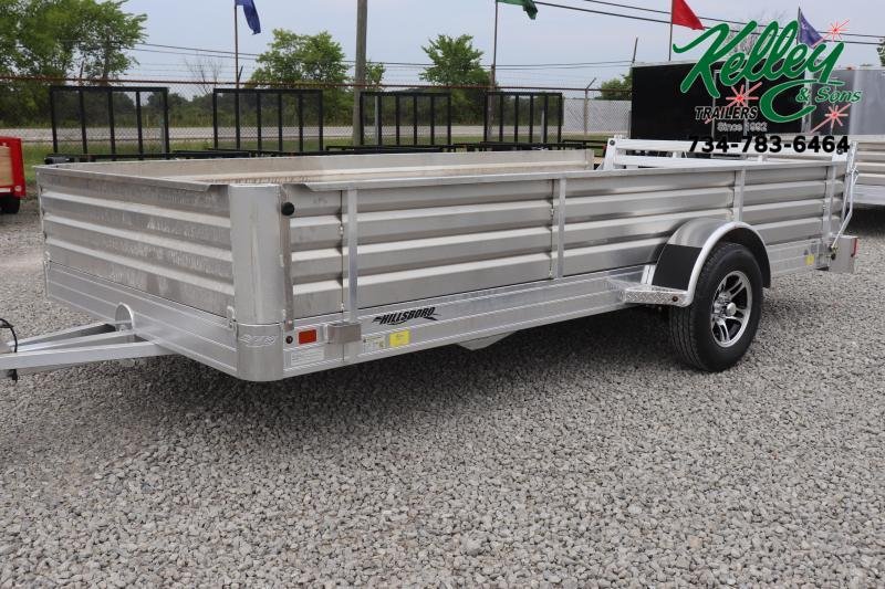 2020 Hillsboro Industries 78"x14 Aluminum Utility Trailer 2020 Hillsboro Industries 78"x14 Aluminum Utility Trailer