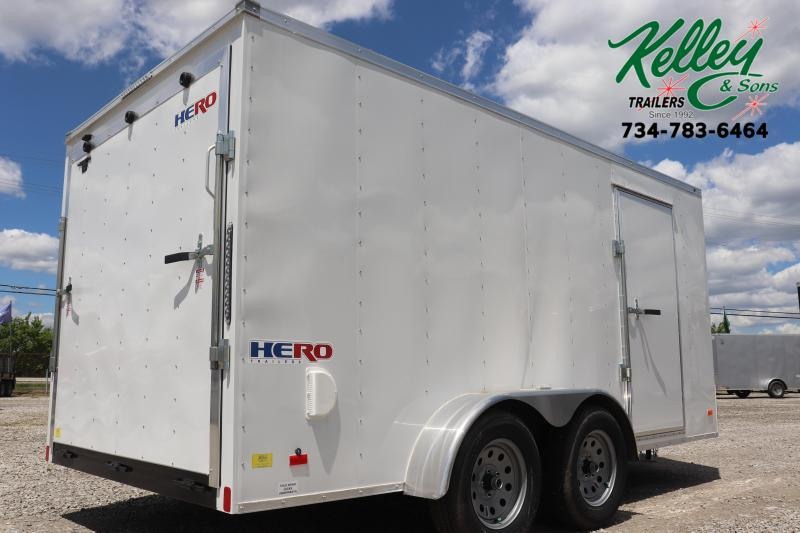 2020 Bravo Trailers 7x14 Hero w/ Ramp Door Enclosed Cargo Trailer 2020 Bravo Trailers 7x14 Hero w/ Ramp Door Enclosed Cargo Trailer