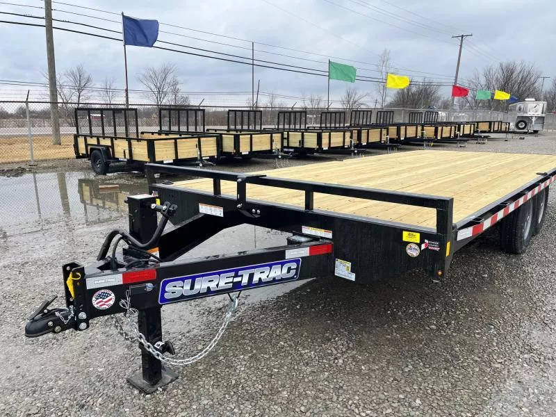 2025 Sure-Trac 8.5x20 Standard Duty Flat Deck Deckover 15K 