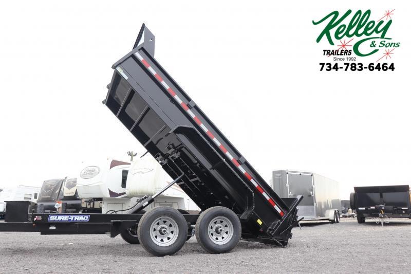 2022 Sure-Trac 72"x12 10K Single Ram Dump Trailer 2022 Sure-Trac 72"x12 10K Single Ram Dump Trailer