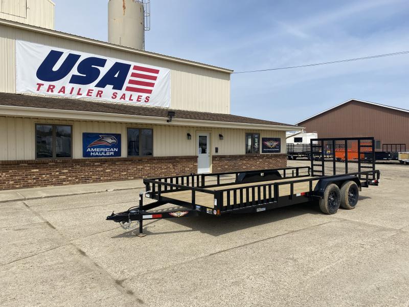H and H Trailer 82x20 ATV Trailer 7K Tandem H and H Trailer 82x20 ATV Trailer 7K Tandem