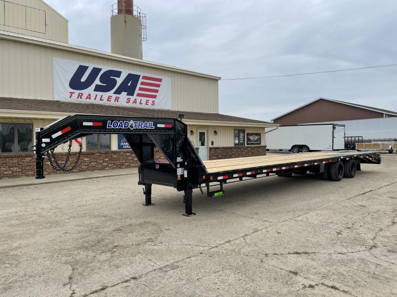 Load Trail GP30 Tandem Low-Pro 102 x 36 30K Equipment Trailer w/ Max Ramps & Dozer Pkg Load Trail GP30 Tandem Low-Pro 102 x 36 30K Equipment Trailer w/ Max Ramps & Dozer Pkg