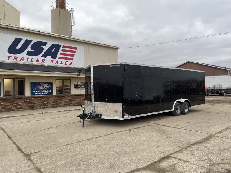 MTI MDLX 8.5x24 10K Car Hauler Black Cargo / Enclosed Trailer MTI MDLX 8.5x24 10K Car Hauler Black Cargo / Enclosed Trailer