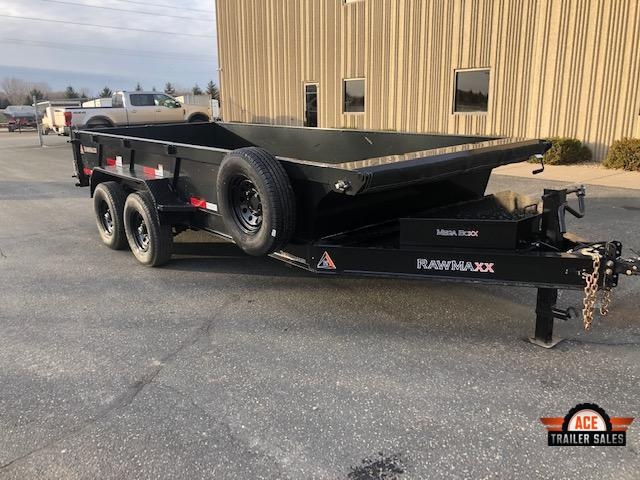 2022 RawMaxx LPX 14' x 83" Dump Trailer 2022 RawMaxx LPX 14' x 83" Dump Trailer
