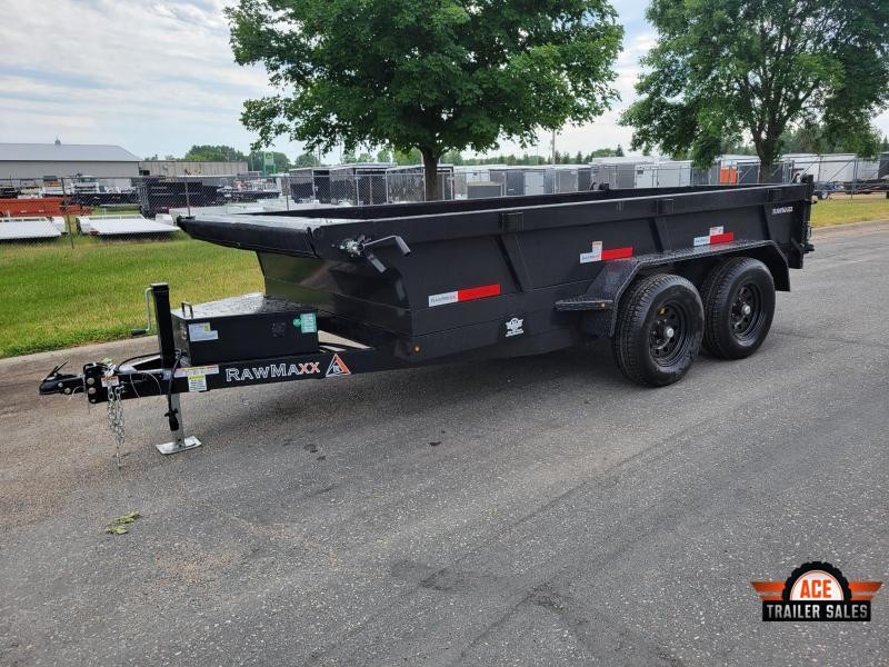 2023 RawMaxx MDX 12' x 77" Dump Trailer 2023 RawMaxx MDX 12' x 77" Dump Trailer