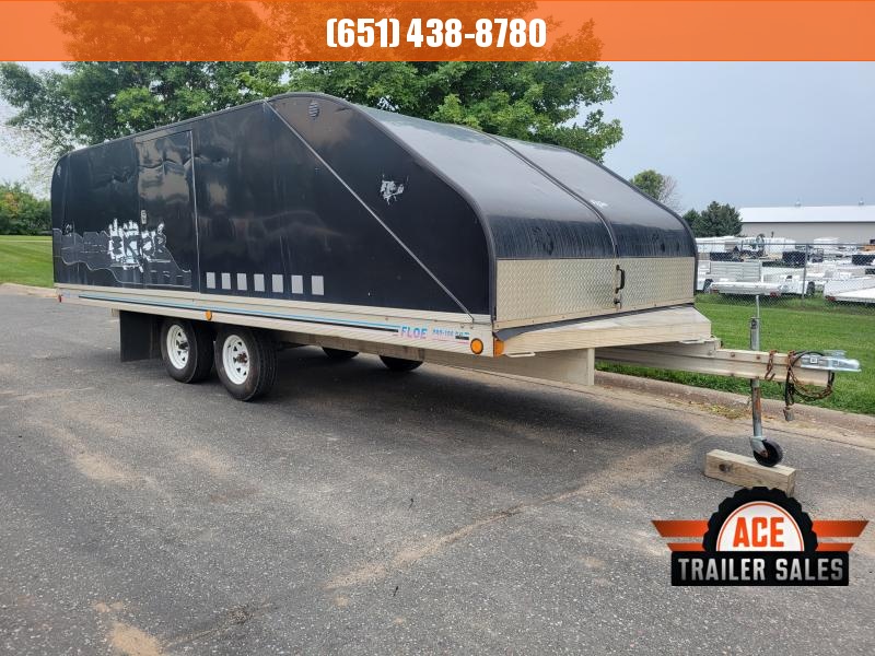 CONSIGNMENT 2000 Floe 20ft 4 Place Snowmobile Trailer CONSIGNMENT 2000 Floe 20ft 4 Place Snowmobile Trailer
