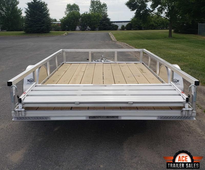 2021 H and H Trailer 76x12 Aluminum Rail Side Utility Trailer 3K Idler (H7612RSA-030) Utility Trailer 2021 H and H Trailer 76x12 Aluminum Rail Side Utility Trailer 3K Idler (H7612RSA-030) Utility Trailer