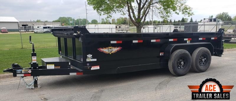 2022 H and H Trailer 83x16 Industrial Dump Trailer 14K Scissor (H8316DBW-B-140) Dump Trailer 2022 H and H Trailer 83x16 Industrial Dump Trailer 14K Scissor (H8316DBW-B-140) Dump Trailer