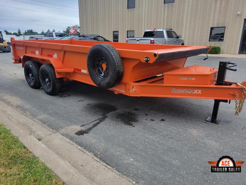 2023 RawMaxx 16' x 83" Dump Trailer 2023 RawMaxx 16' x 83" Dump Trailer