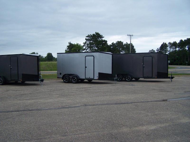 2021 Impact Trailers IMPSW7x16TE2 Enclosed Cargo Trailer - WHITE 2021 Impact Trailers IMPSW7x16TE2 Enclosed Cargo Trailer - WHITE