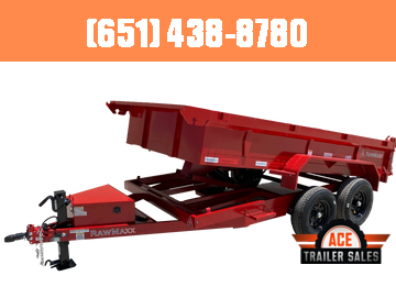 2022 RawMaxx 12' x 77" Dump Trailer 2022 RawMaxx 12' x 77" Dump Trailer
