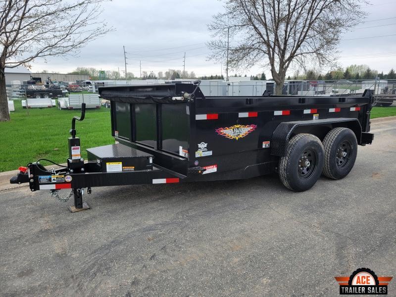 2021 H and H Trailer 83x12 Industrial Dump Trailer 14K Scissor (H8312DBW-B-140) Dump Trailer 2021 H and H Trailer 83x12 Industrial Dump Trailer 14K Scissor (H8312DBW-B-140) Dump Trailer