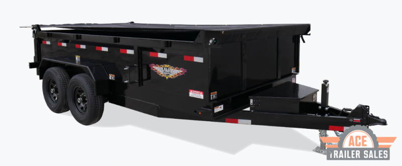 2021 H and H Trailer 83x12 Industrial Dump Trailer 14K Scissor (H8312DBW-B-140) Dump Trailer 2021 H and H Trailer 83x12 Industrial Dump Trailer 14K Scissor (H8312DBW-B-140) Dump Trailer