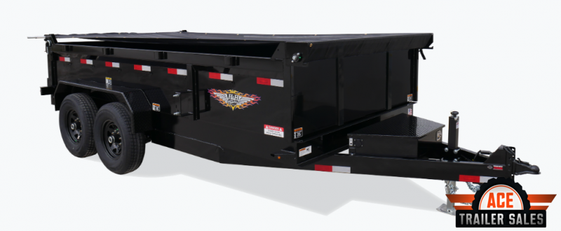2021 H and H Trailer 83x12 Industrial Dump Trailer 14K Scissor (H8312DBW-B-140) Dump Trailer 2021 H and H Trailer 83x12 Industrial Dump Trailer 14K Scissor (H8312DBW-B-140) Dump Trailer