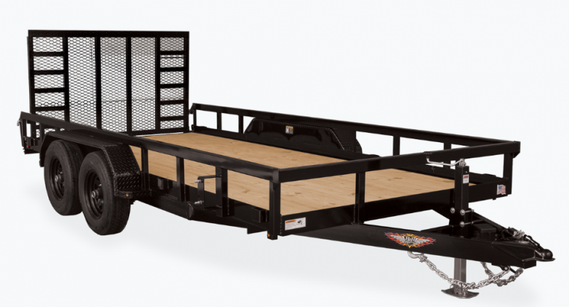 2022 H and H Trailer 82x20 Heavy Rail Side Landscape Trailer 10K Tandem (H8220HTRS-100) Utility Trailer 2022 H and H Trailer 82x20 Heavy Rail Side Landscape Trailer 10K Tandem (H8220HTRS-100) Utility Trailer