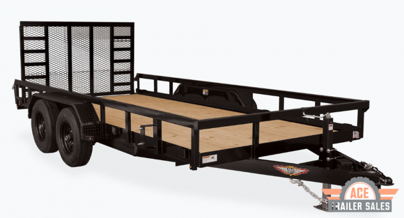 2022 H and H Trailer 82x20 Heavy Rail Side Landscape Trailer 10K Tandem (H8220HTRS-100) Utility Trailer 2022 H and H Trailer 82x20 Heavy Rail Side Landscape Trailer 10K Tandem (H8220HTRS-100) Utility Trailer
