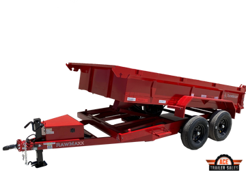 2022 RawMaxx 12' x 77" Dump Trailer 2022 RawMaxx 12' x 77" Dump Trailer