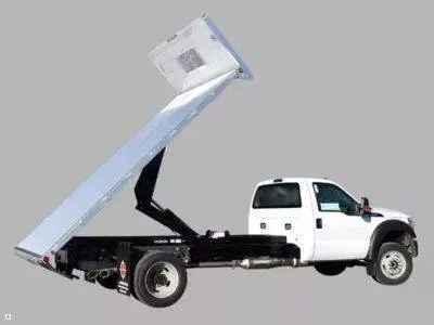 2024 Dura Mag Truck Bodies ALUMINUM FLATBED W/HOIST TB10195
