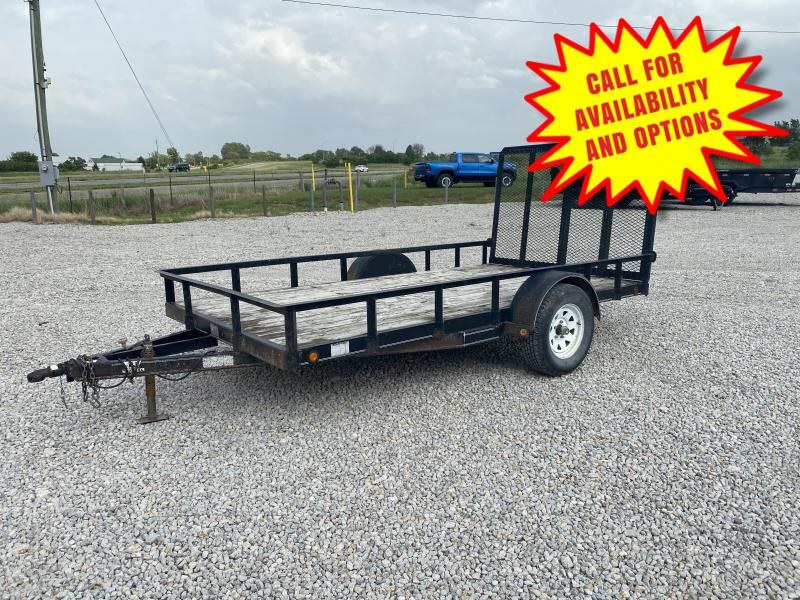 2001 PJ Trailer 77"x12' W/ Gate 2001 PJ Trailer 77"x12' W/ Gate