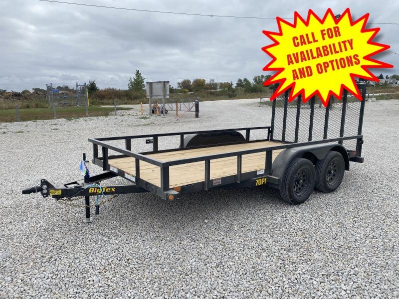 New Big Tex 83"x14' Tandem Axle W/ H.D. Gate New Big Tex 83"x14' Tandem Axle W/ H.D. Gate