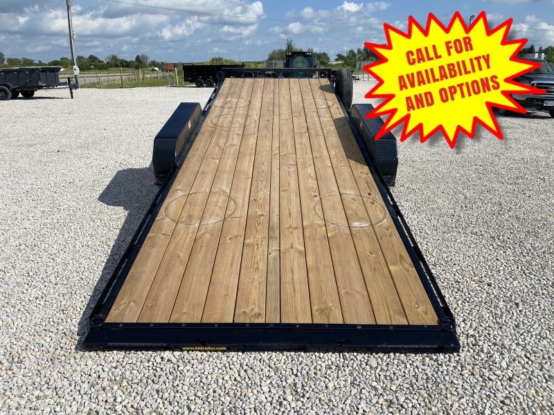 New H&H 22' Power Tilt 14,000# W/ Tool Box New H&H 22' Power Tilt 14,000# W/ Tool Box
