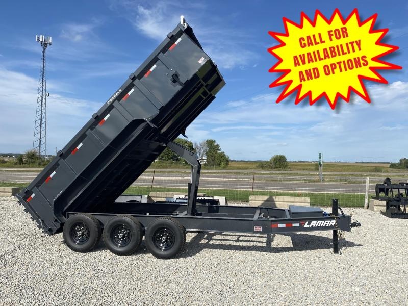 New Lamar 16' Dump W/ 3' Sides 21000# GVWR New Lamar 16' Dump W/ 3' Sides 21000# GVWR