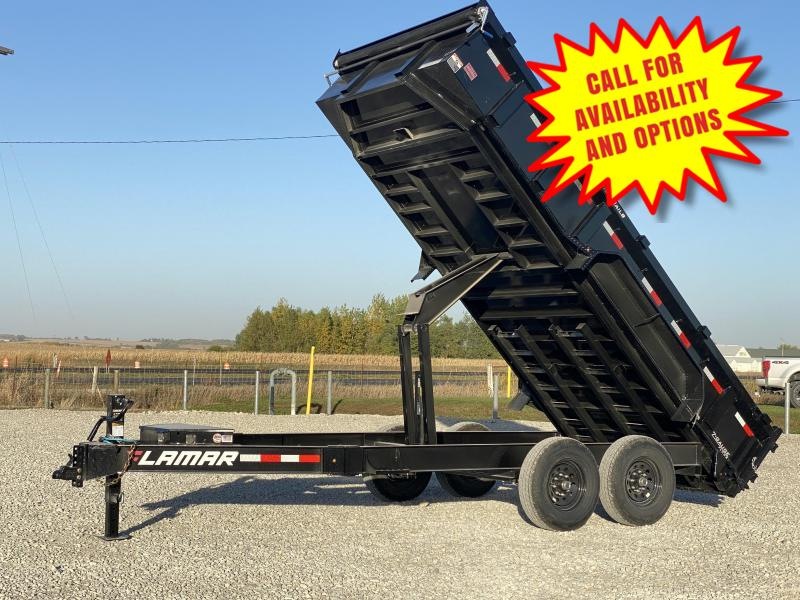 New Lamar 83"x16' Dump 14000# New Lamar 83"x16' Dump 14000#