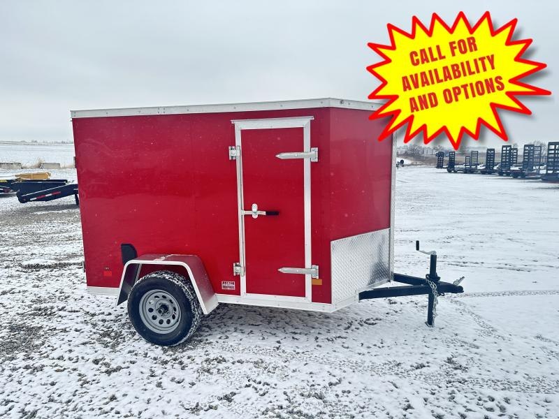 New Darkhorse 5'x8' With Ramp Door & Side Door New Darkhorse 5'x8' With Ramp Door & Side Door