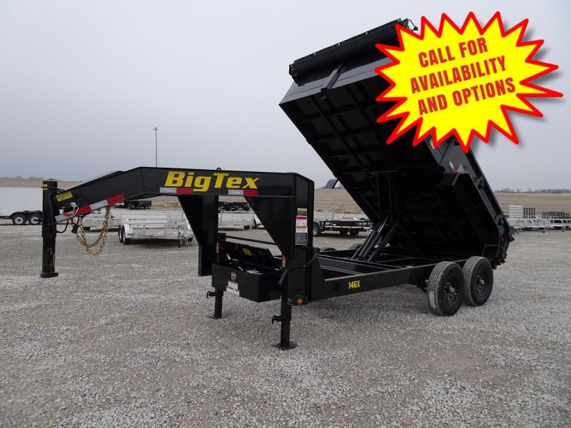 New Big Tex 14' Gooseneck Dump 15900# New Big Tex 14' Gooseneck Dump 15900#