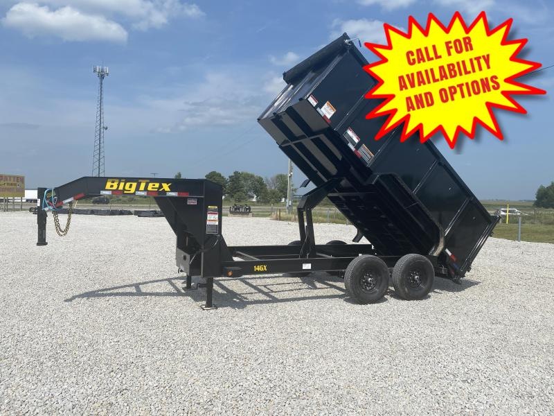 New Big Tex 14' Gooseneck Dump W/ 4' Sides New Big Tex 14' Gooseneck Dump W/ 4' Sides