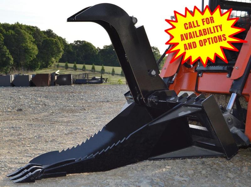 New Loflin Fabrication Stump Grapple Bucket New Loflin Fabrication Stump Grapple Bucket