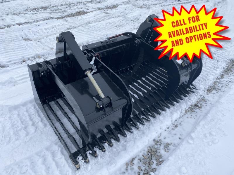 New 72" XHD Rock Bucket Grapple New 72" XHD Rock Bucket Grapple