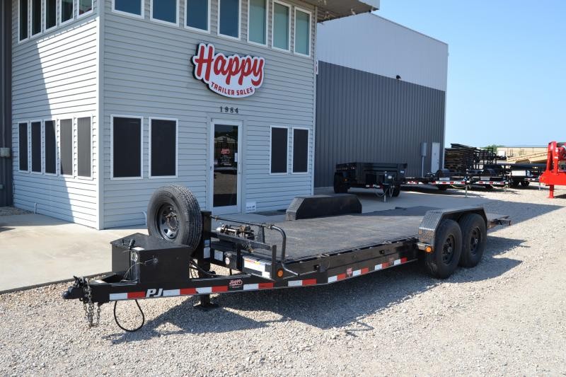 USED 2020 PJ 82"x20' Hydraulic Tilt Trailer - TF USED 2020 PJ 82"x20' Hydraulic Tilt Trailer - TF