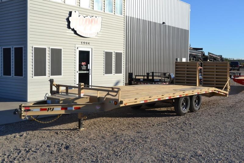 2022 PJ 102"x22' Deckover Flatbed Trailer-F8 2022 PJ 102"x22' Deckover Flatbed Trailer-F8