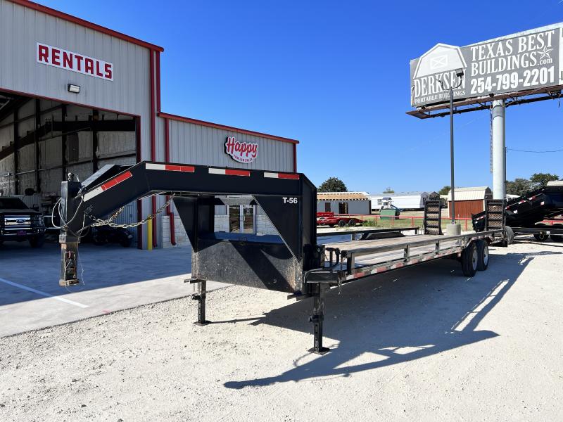 2019 Stagecoach 102"x34' Goosneck Flatbed Pipe top Trailer (T-56) 2019 Stagecoach 102"x34' Goosneck Flatbed Pipe top Trailer (T-56)