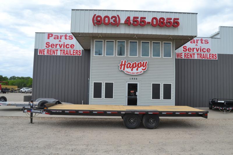 2023 Diamond C 102"x24' BP HD Deckover Equipment Trailer DEC207