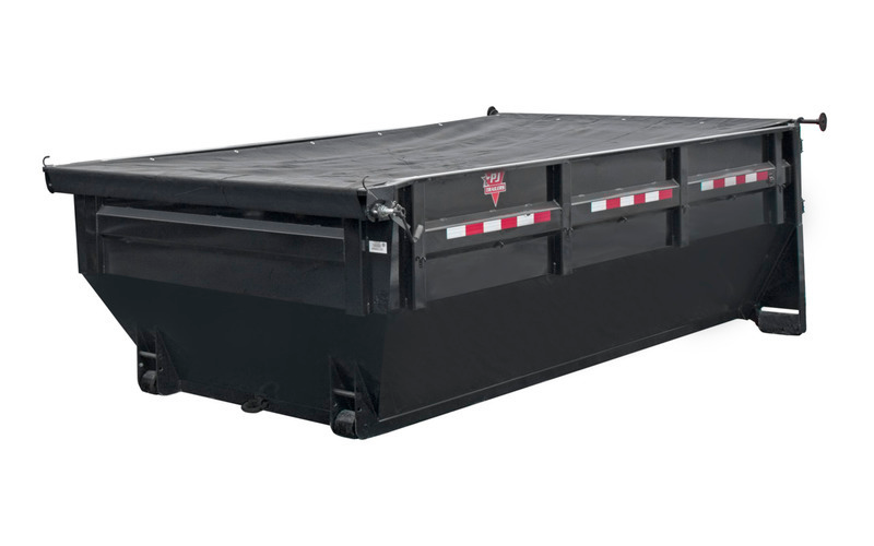 Happy Trailers 2023 Roll Off Dump Bin For PJ Rollster™ Trailer Happy